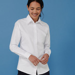 Women's classic long sleeve Oxford shirt