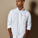 Classic Fit Long Sleeve Workwear Oxford Shirt