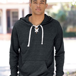 Jersey Sport Lace Hooded Pullover