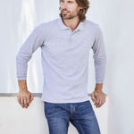 Men's Premium Long Sleeve Polo