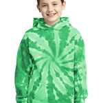 Youth Tie Dye Pullover Hooded Sweatshirt