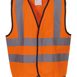 Kids hi-vis 2 b&b waistcoat (HVW100CH)