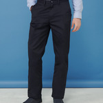 Henbury 65/35 Flat Fronted Chino Trousers