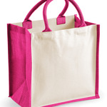 Westford Mill Printers Midi Jute Tote Bag