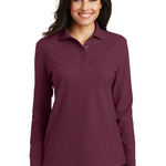 Women's Silk Touch Long Sleeve Polo