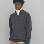 Ecologie Unisex Wakhan Zip Neck Sustainable Sweater