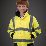 Yoko Kids Hi-Vis Bomber Jacket