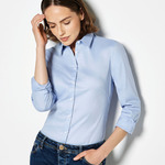 Tailored Fit Long Sleeve Stretch Oxford Shirt