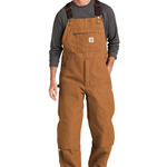 Tall Firm Duck Insulated Bib Overalls