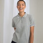 Mantis Ladies The Tipped Polo Shirt