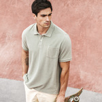 Native Spirit Terry Towel Polo Shirt